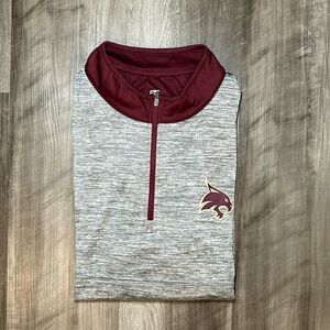 Texas State Bobcats Colosseum Performance Quarter Zip Pullover - XL